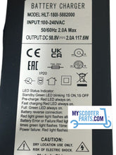 MERCANE G2 MASTER BATTERY CHARGER 52 VOLT 2 AMP